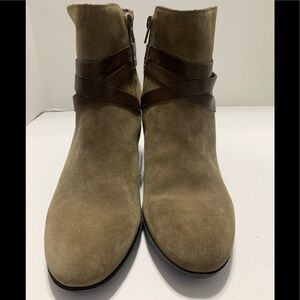 Clarks Enfield Coco Leather/Suede Ankle Boots